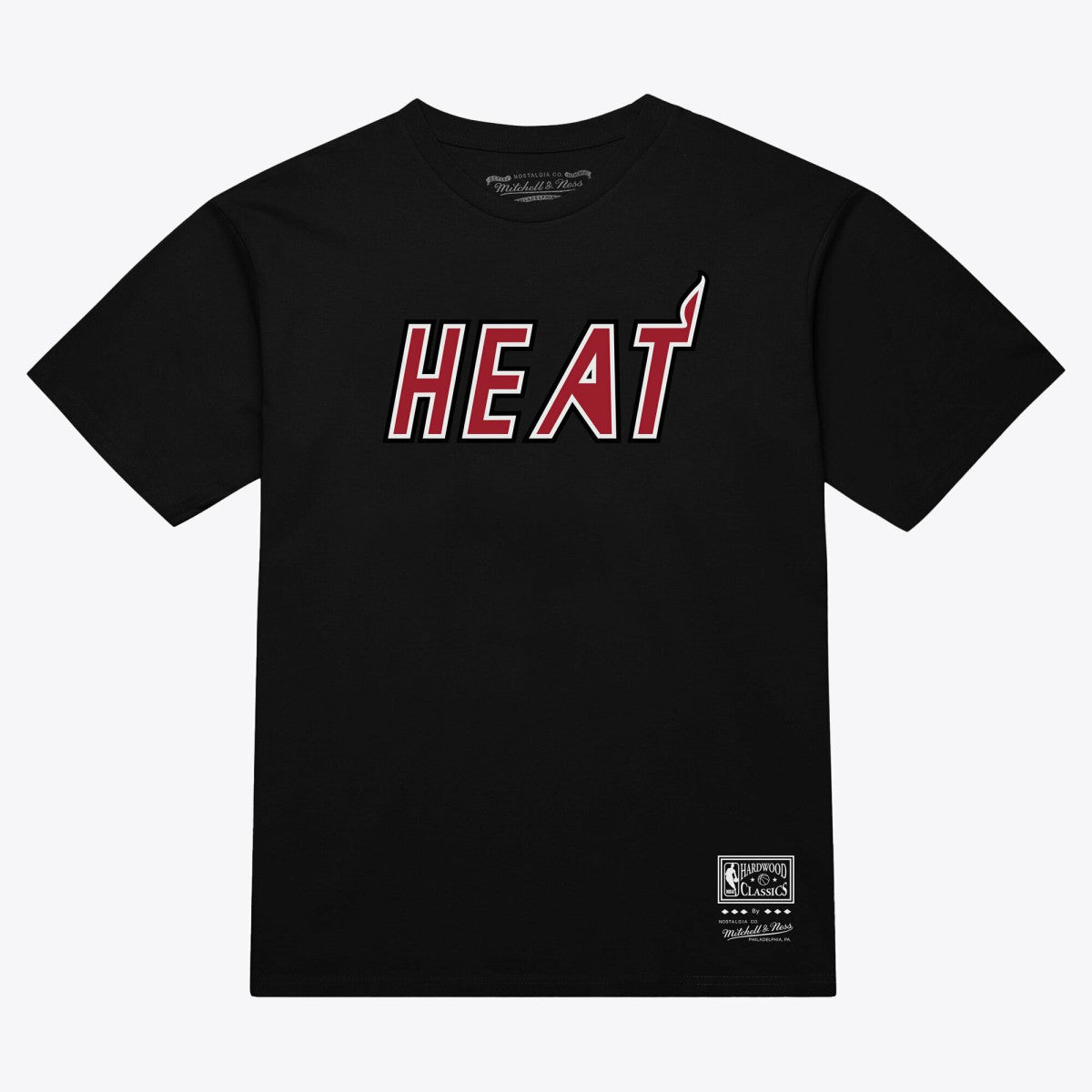 Miami Heat Unisex Wordmark T-Shirt Black