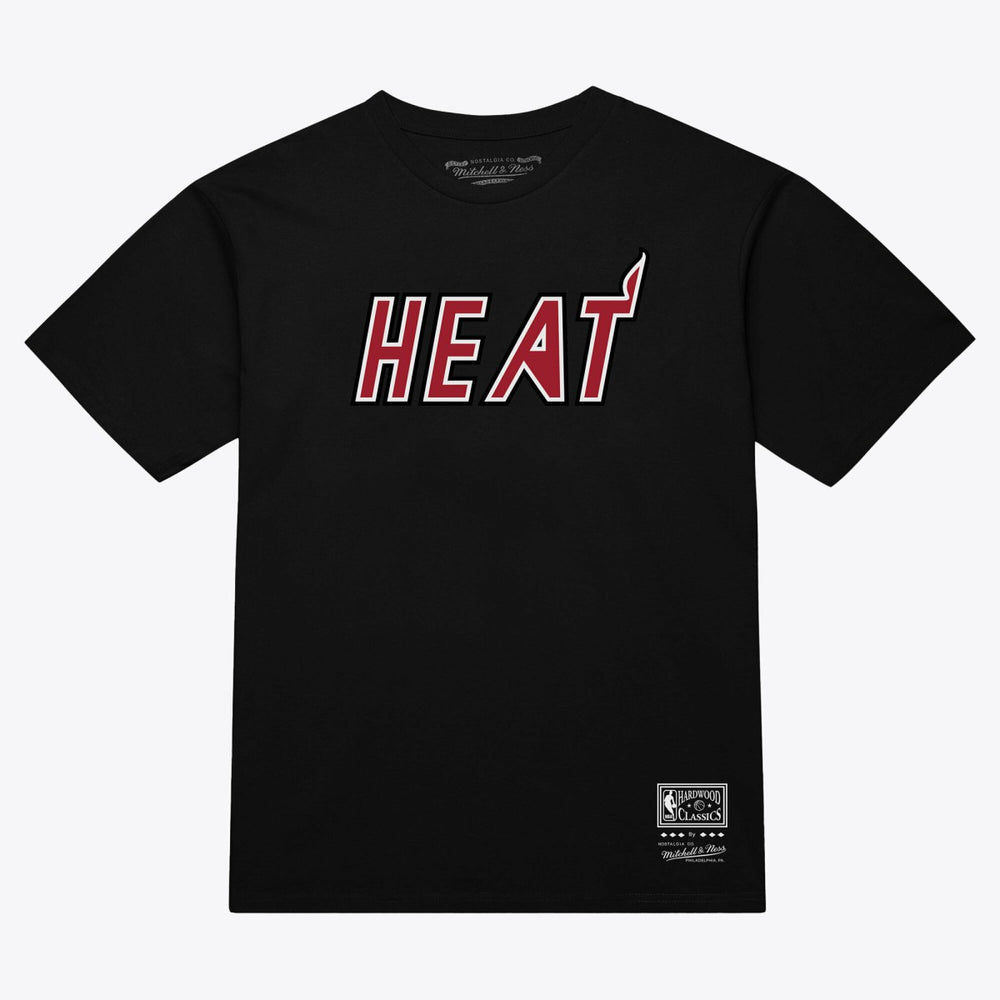 Miami Heat Unisex Wordmark T-Shirt Black