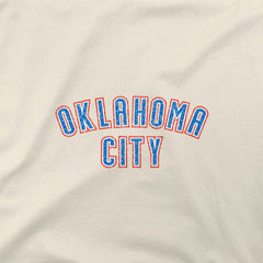 Oklahoma City Thunder Stadium Essentials Unisex Get Back Vintage T-Shirt White