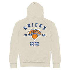 New York Knicks Stadium Essentials Unisex Get Back Vintage Raglan Hoodie White