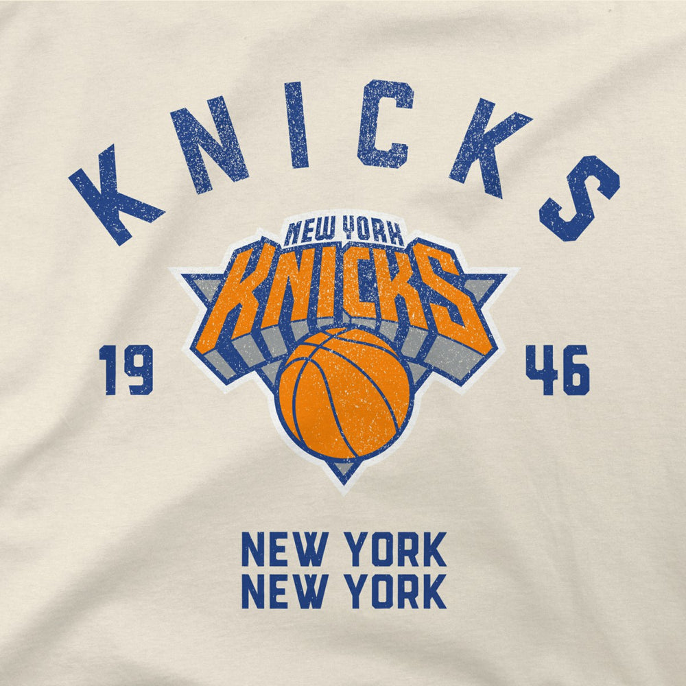 New York Knicks Stadium Essentials Unisex Get Back Vintage Raglan Hoodie White