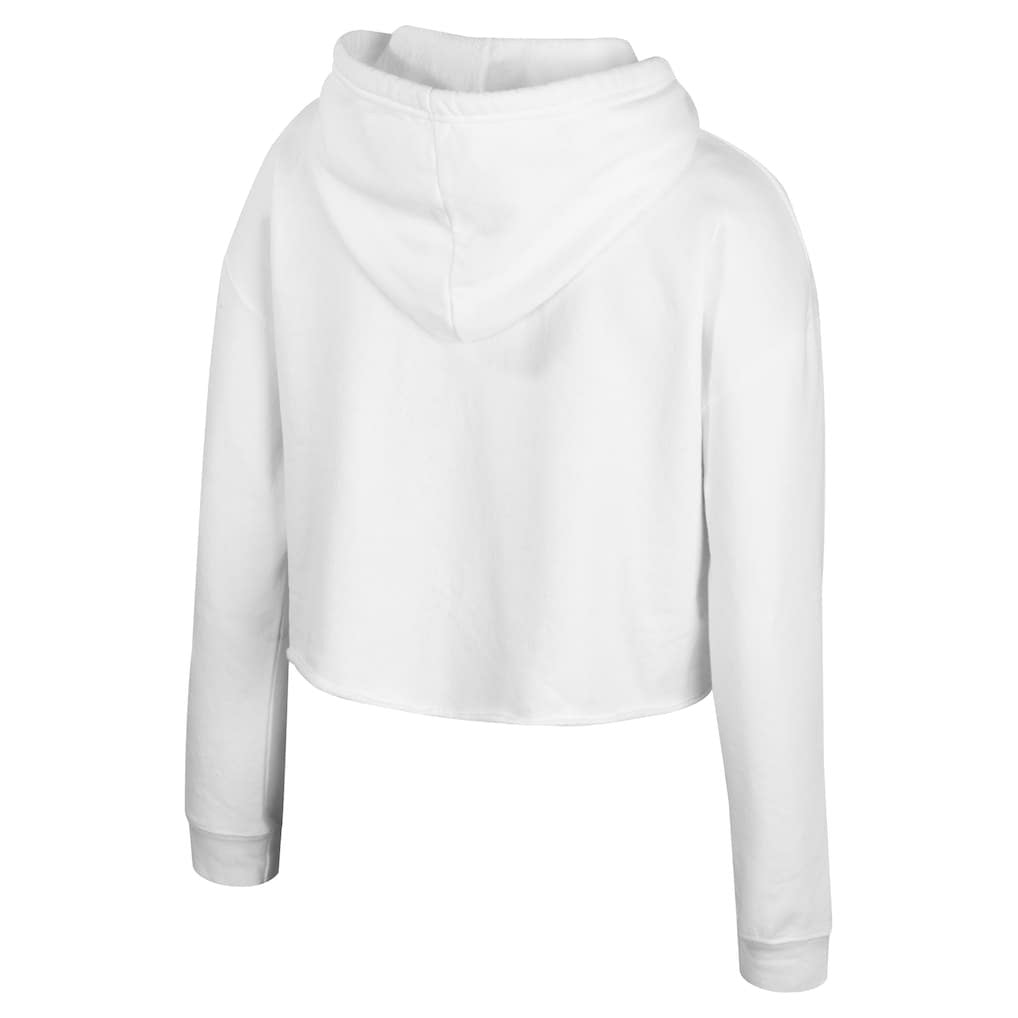 Oklahoma City Thunder Stadium Essentials Women's Ice Cream Cropped Hoodie White