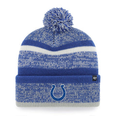 Indianapolis Colts '47 Northward Cuffed Knit Hat with Pom Royal
