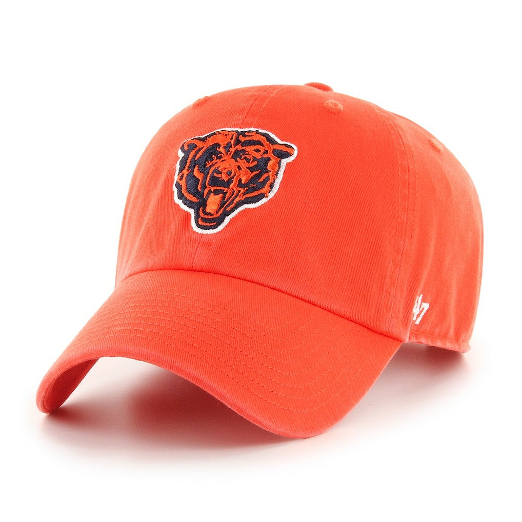 Chicago Bears '47 Historic Logo Clean Up Adjustable Hat Orange