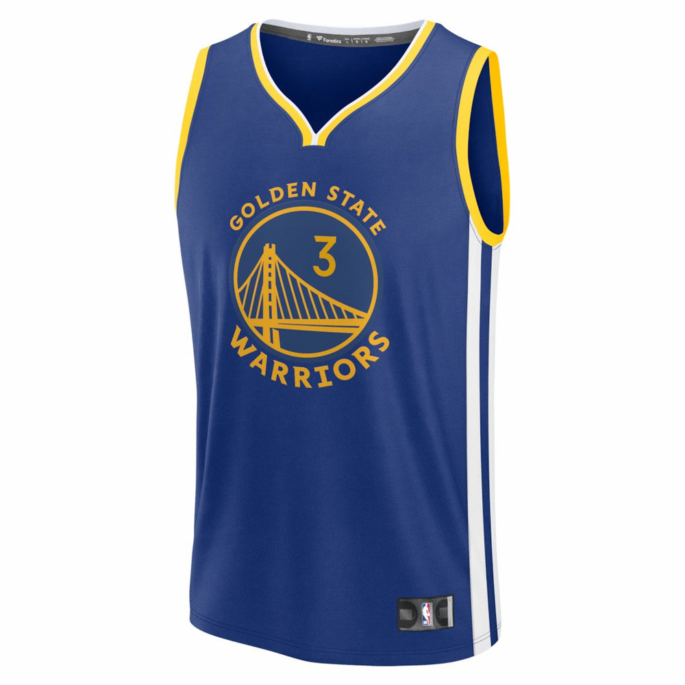 Will Richard Golden State Warriors Fast Break Replica Jersey Blue Icon Edition