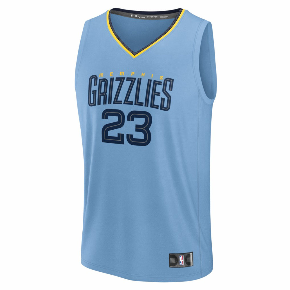Cedric Coward Memphis Grizzlies Fast Break Replica Player Jersey Statement Edition Light Blue
