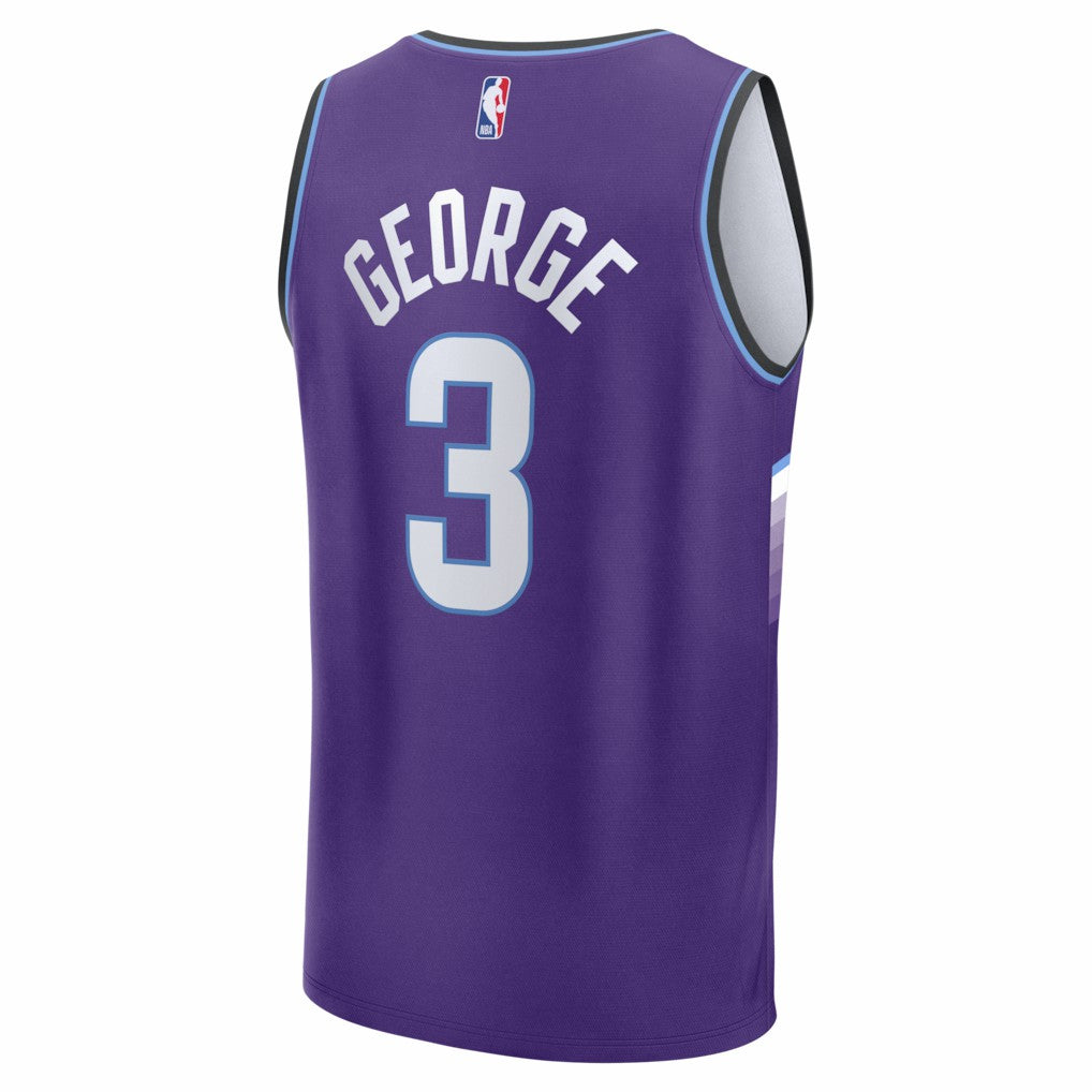 Keyonte George Utah Jazz Fast Break Replica Jersey Purple Icon Edition