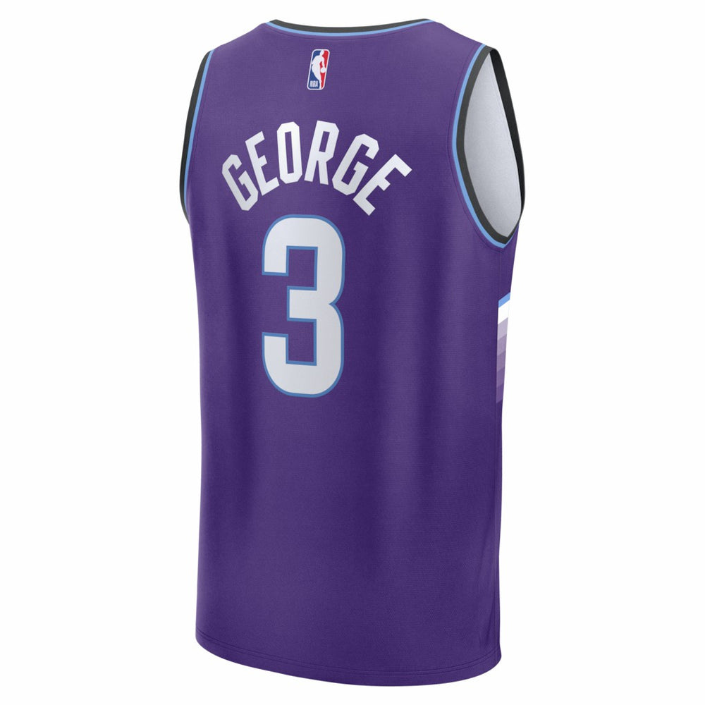 Keyonte George Utah Jazz Fast Break Replica Jersey Purple Icon Edition