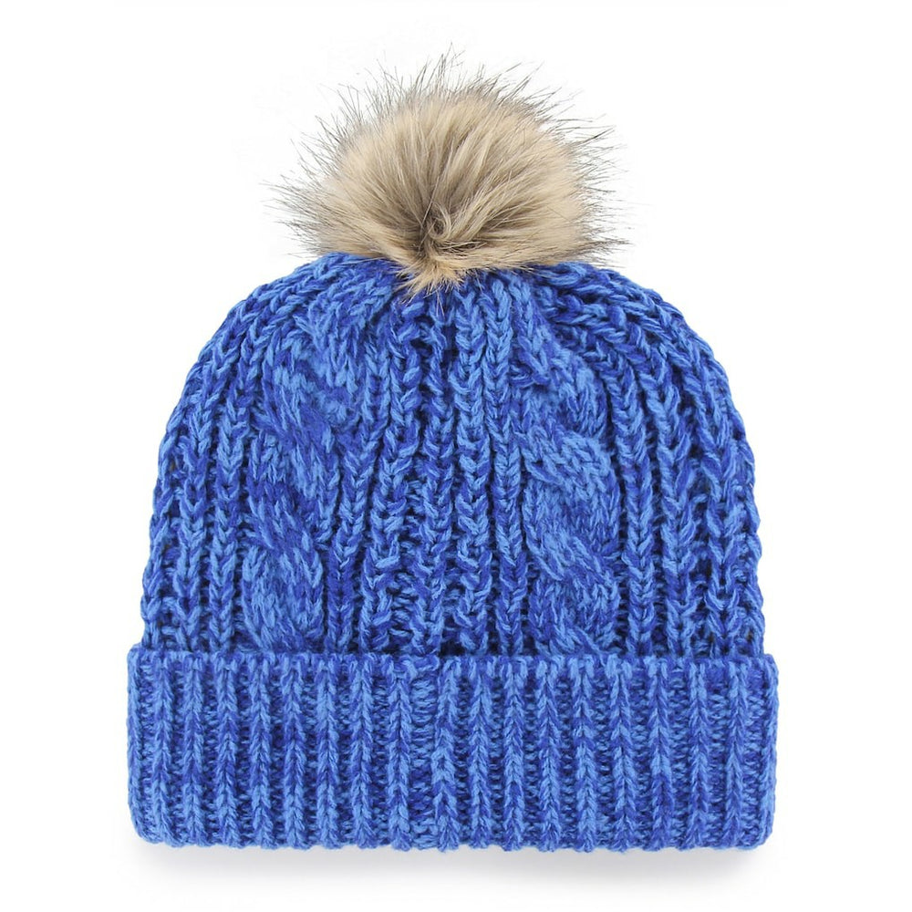 Indianapolis Colts '47 Women's Meeko Cuffed Knit Hat with Pom Royal