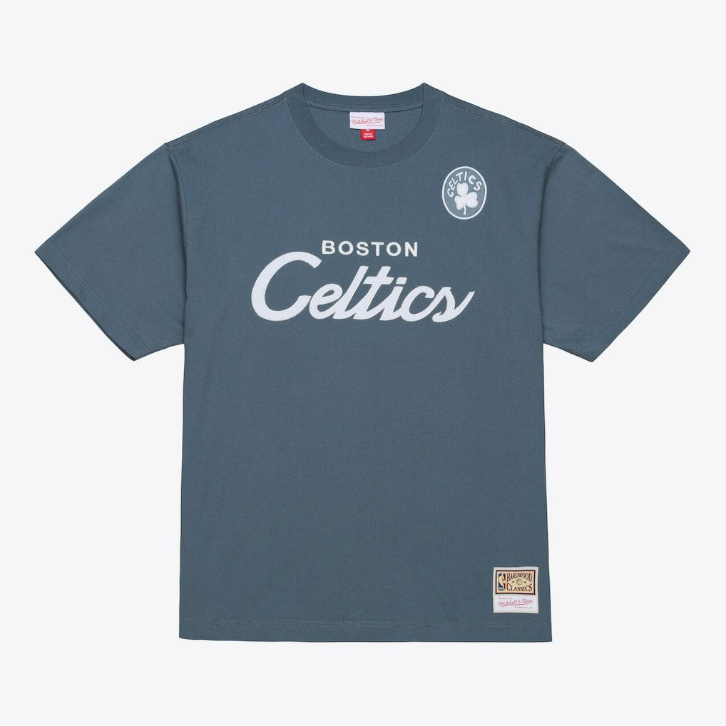 Boston Celtics Thunderstorm T-Shirt Blue