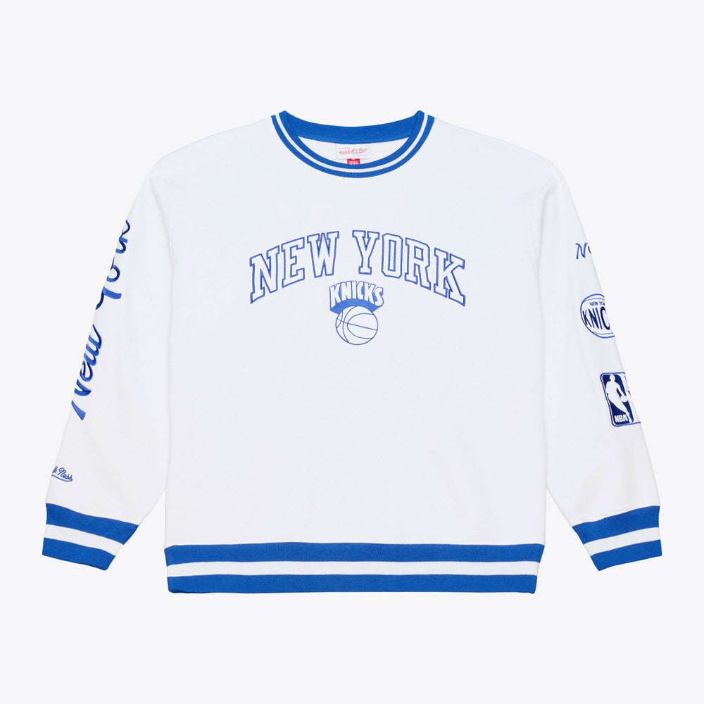 New York Knicks Arctic Fleece Sweatshirt White