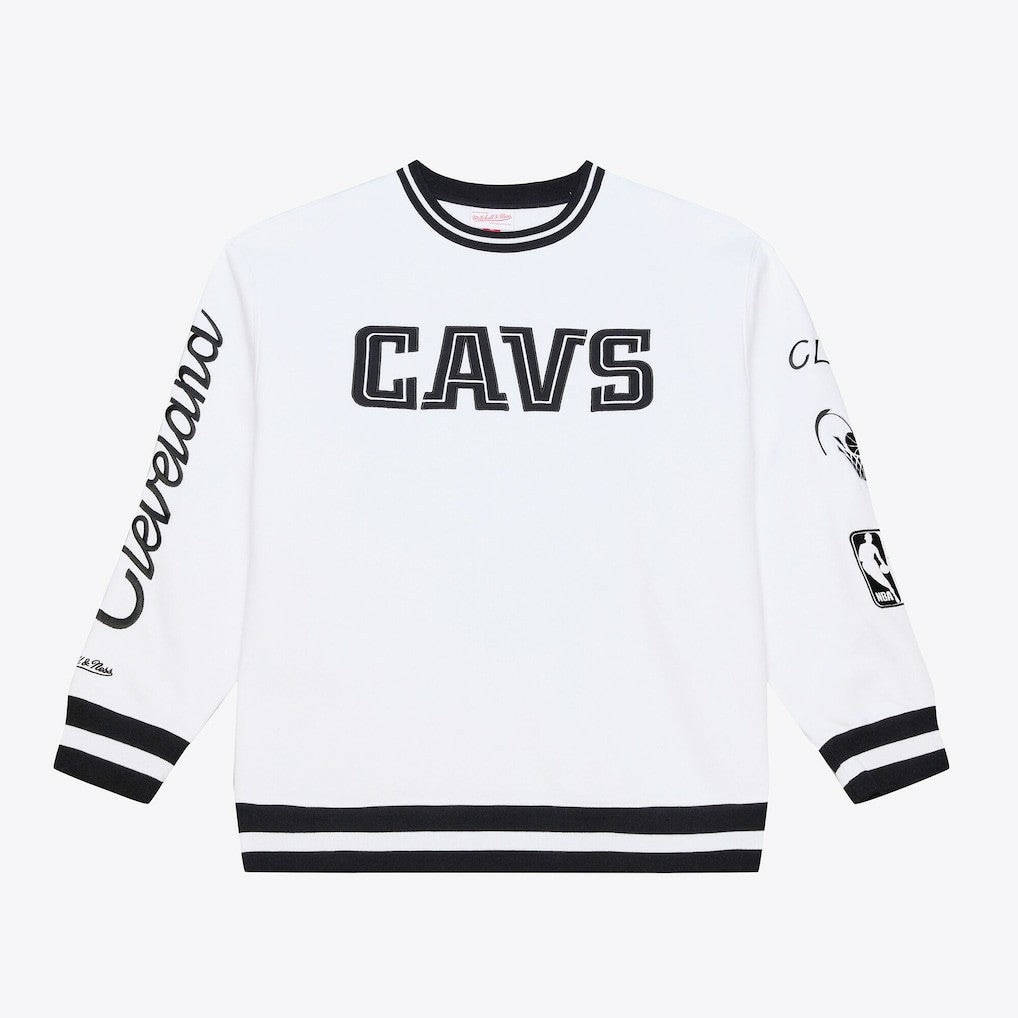 Cleveland Cavaliers Arctic Fleece Sweatshirt White