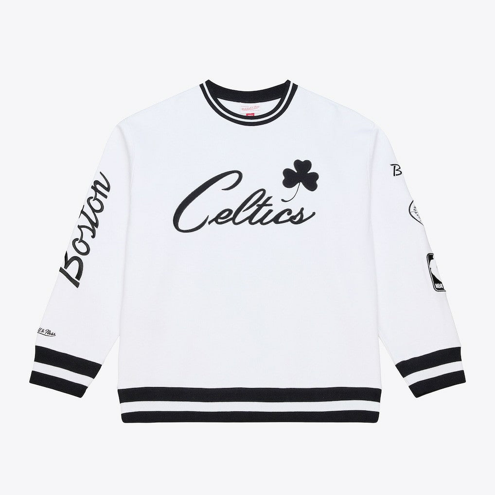 Boston Celtics Arctic Fleece Sweatshirt White