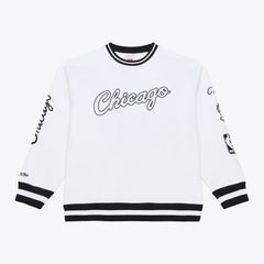 Chicago Bulls Hardwood Classics Arctic Fleece Sweatshirt White