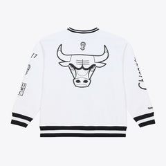 Chicago Bulls Hardwood Classics Arctic Fleece Sweatshirt White