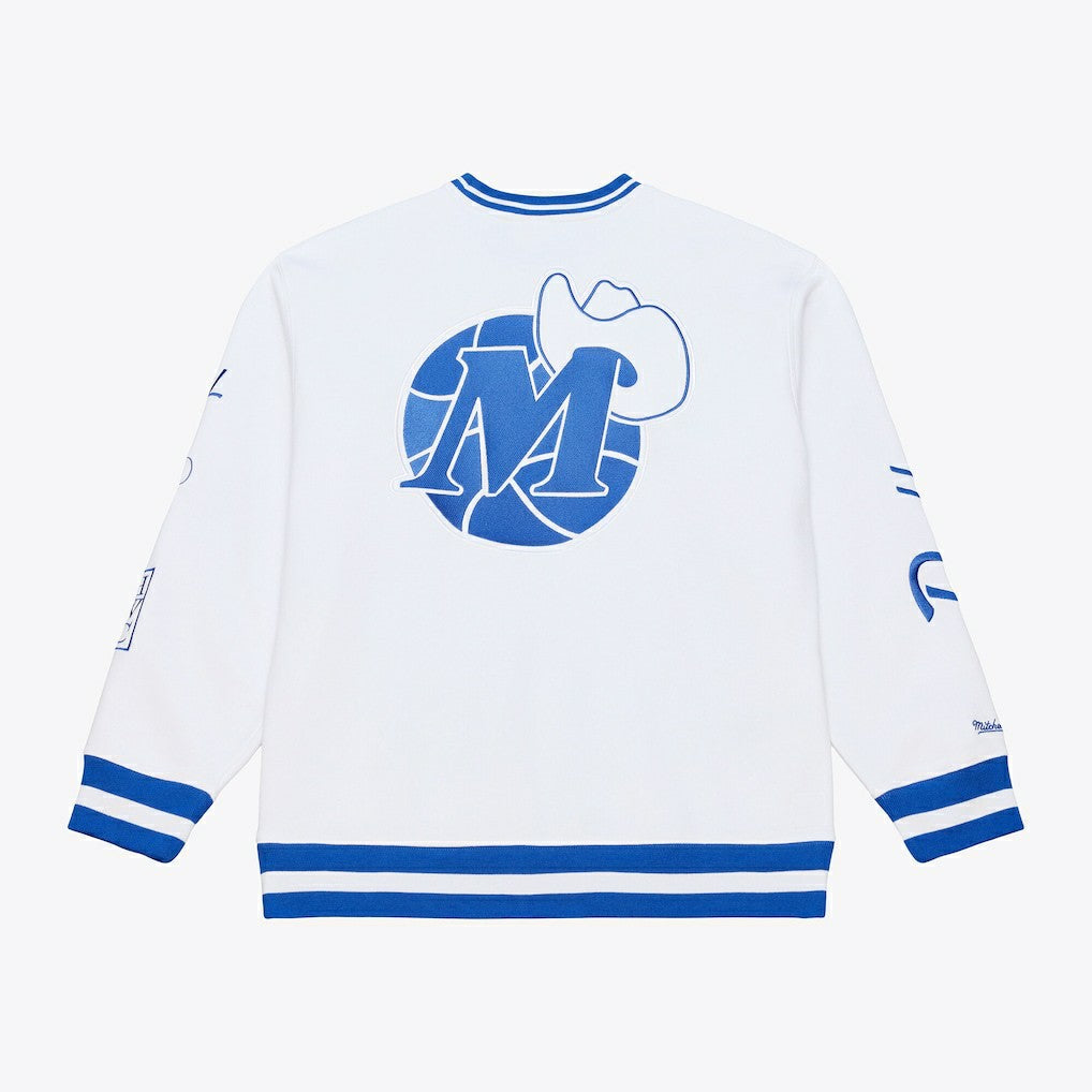 Dallas Mavericks Arctic Fleece Sweatshirt White
