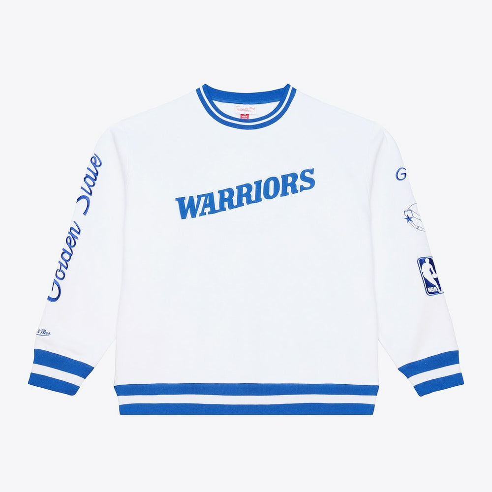 Golden State Warriors Arctic Fleece Sweatshirt White
