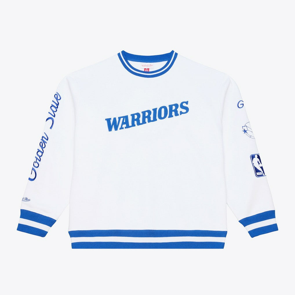 Golden State Warriors Arctic Fleece Sweatshirt White