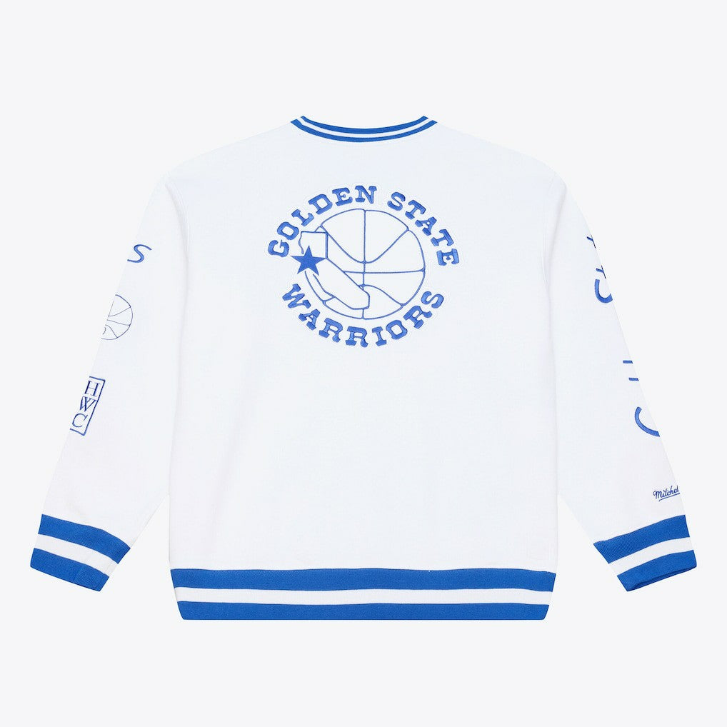 Golden State Warriors Arctic Fleece Sweatshirt White