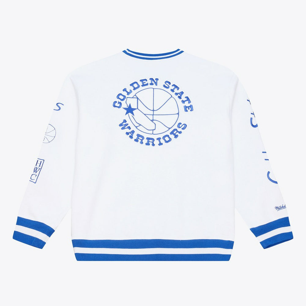 Golden State Warriors Arctic Fleece Sweatshirt White