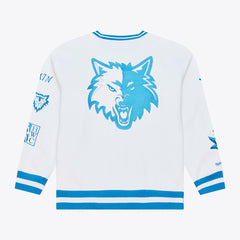 Minnesota Timberwolves Arctic Fleece Sweatshirt White