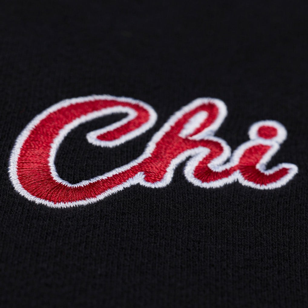 Chicago Bulls Women's Hardwood Classics Script Lightweight Sweatshirt Black