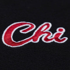 Chicago Bulls Women's Hardwood Classics Script Lightweight Sweatshirt Black