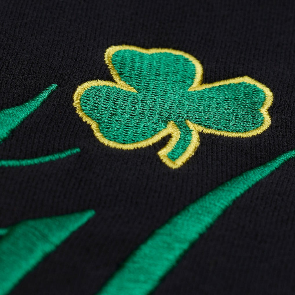 Boston Celtics Women's Hardwood Classics Script Lightweight Sweatshirt Black