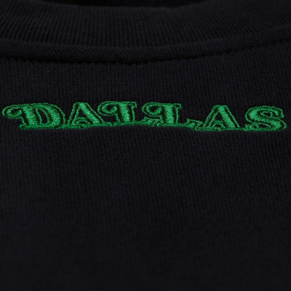 Dallas Mavericks Women's Hardwood Classics Script Lightweight Sweatshirt Black