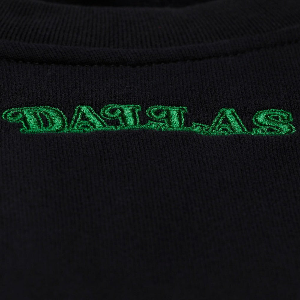 Dallas Mavericks Women's Hardwood Classics Script Lightweight Sweatshirt Black