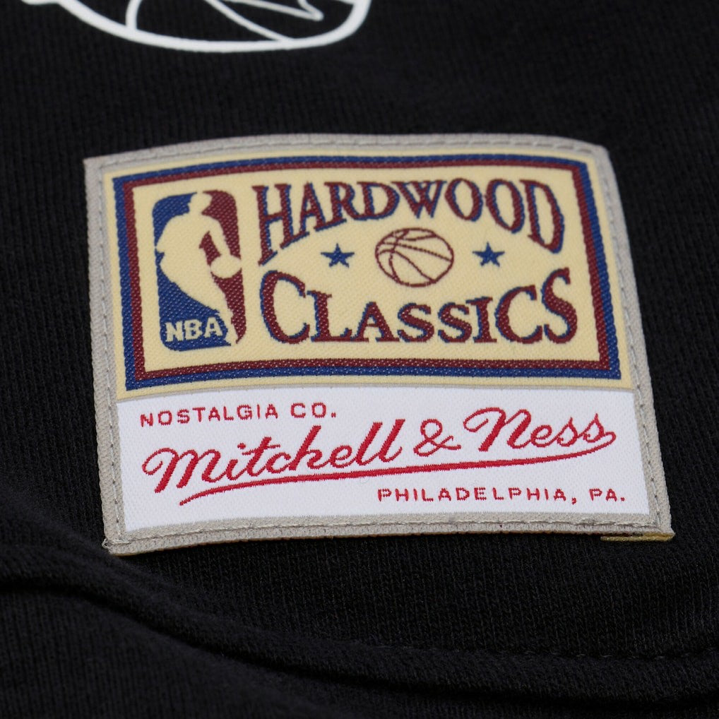 Dallas Mavericks Women's Hardwood Classics Script Lightweight Sweatshirt Black