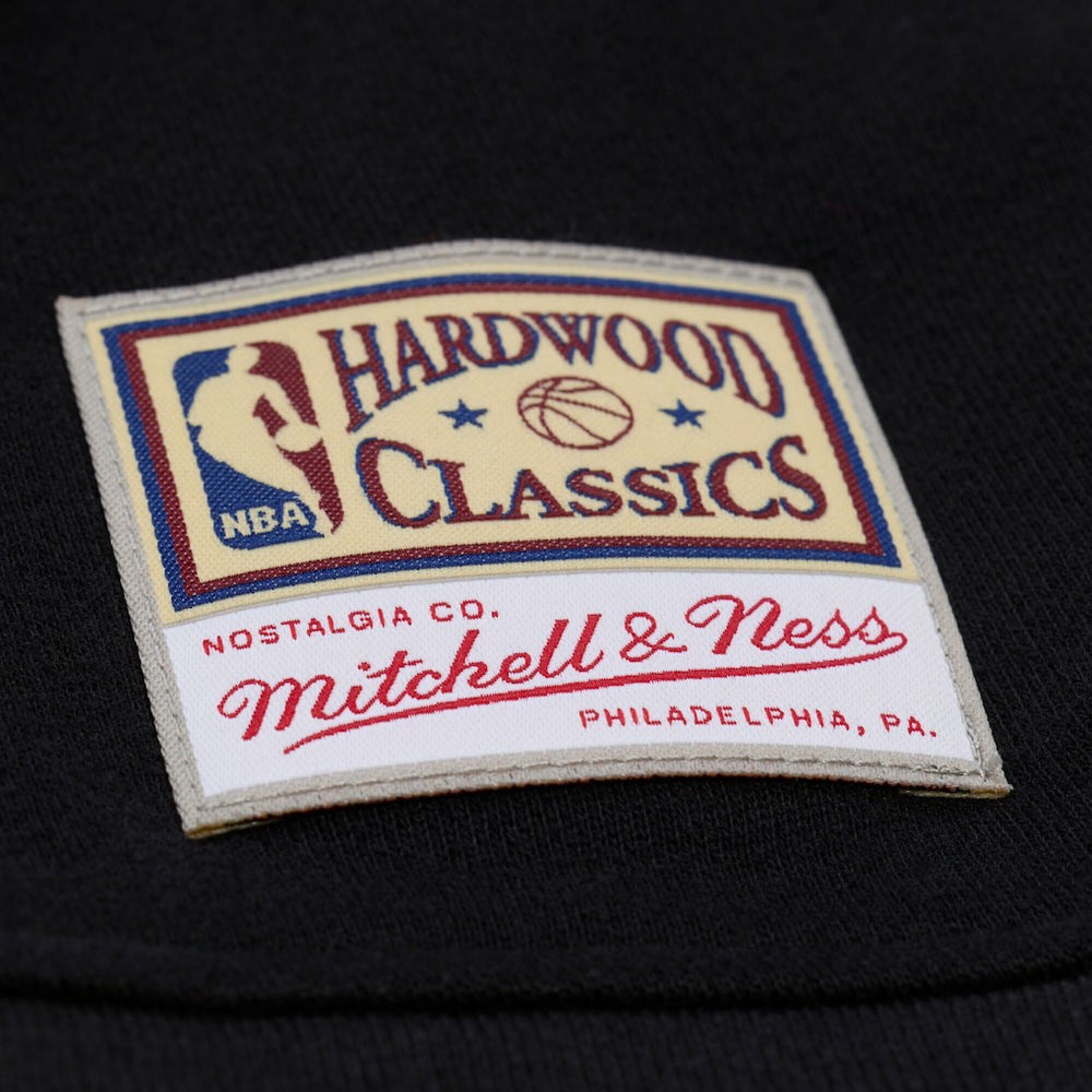 Denver Nuggets Women's Hardwood Classics Script Lightweight Sweatshirt Black