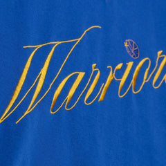 Golden State Warriors Women's Hardwood Classics Script Lightweight Sweatshirt Royal