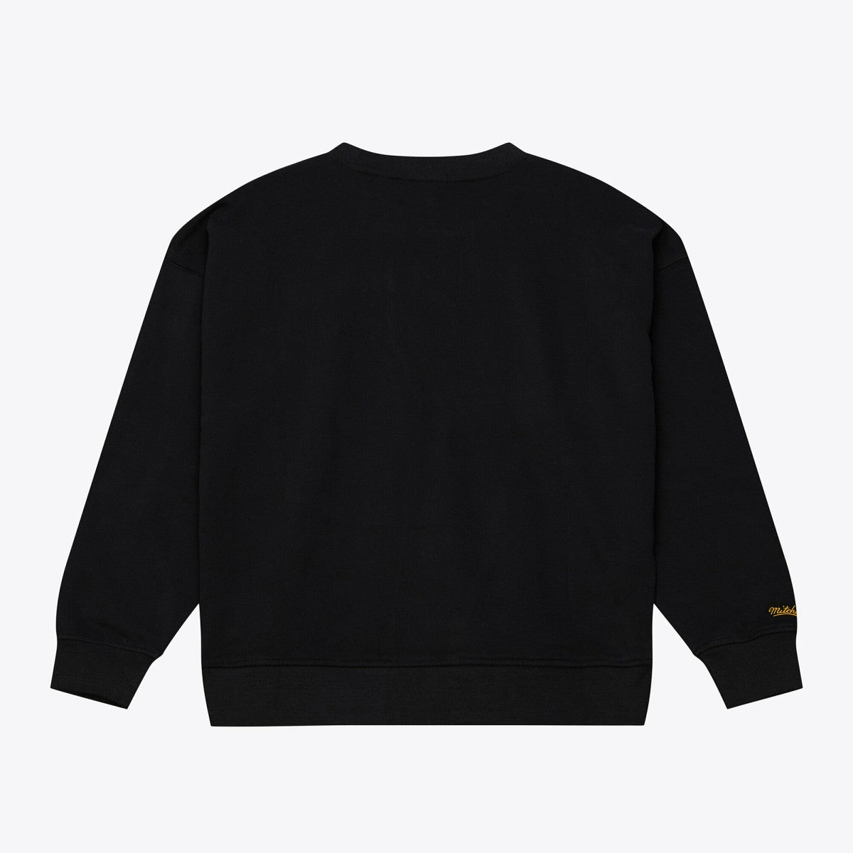 Los Angeles Lakers Women's Hardwood Classics Script Lightweight Sweatshirt Black
