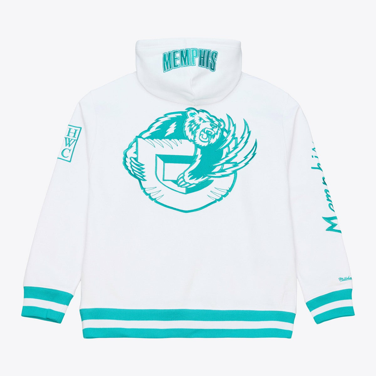 Memphis Grizzlies Artic Fleece Hoodie White