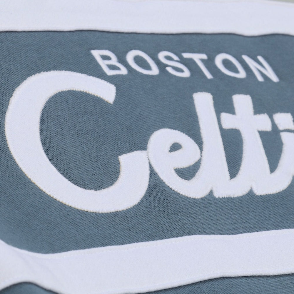 Boston Celtics Thunderstorm Head Coach Quarter-Zip Jacket Blue