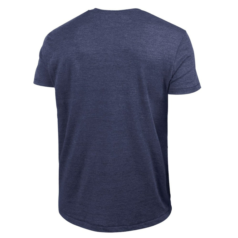 San Diego Padres Champion Cooperstown Wordmark Lockup Tri-Blend T-Shirt - Navy T-shirts