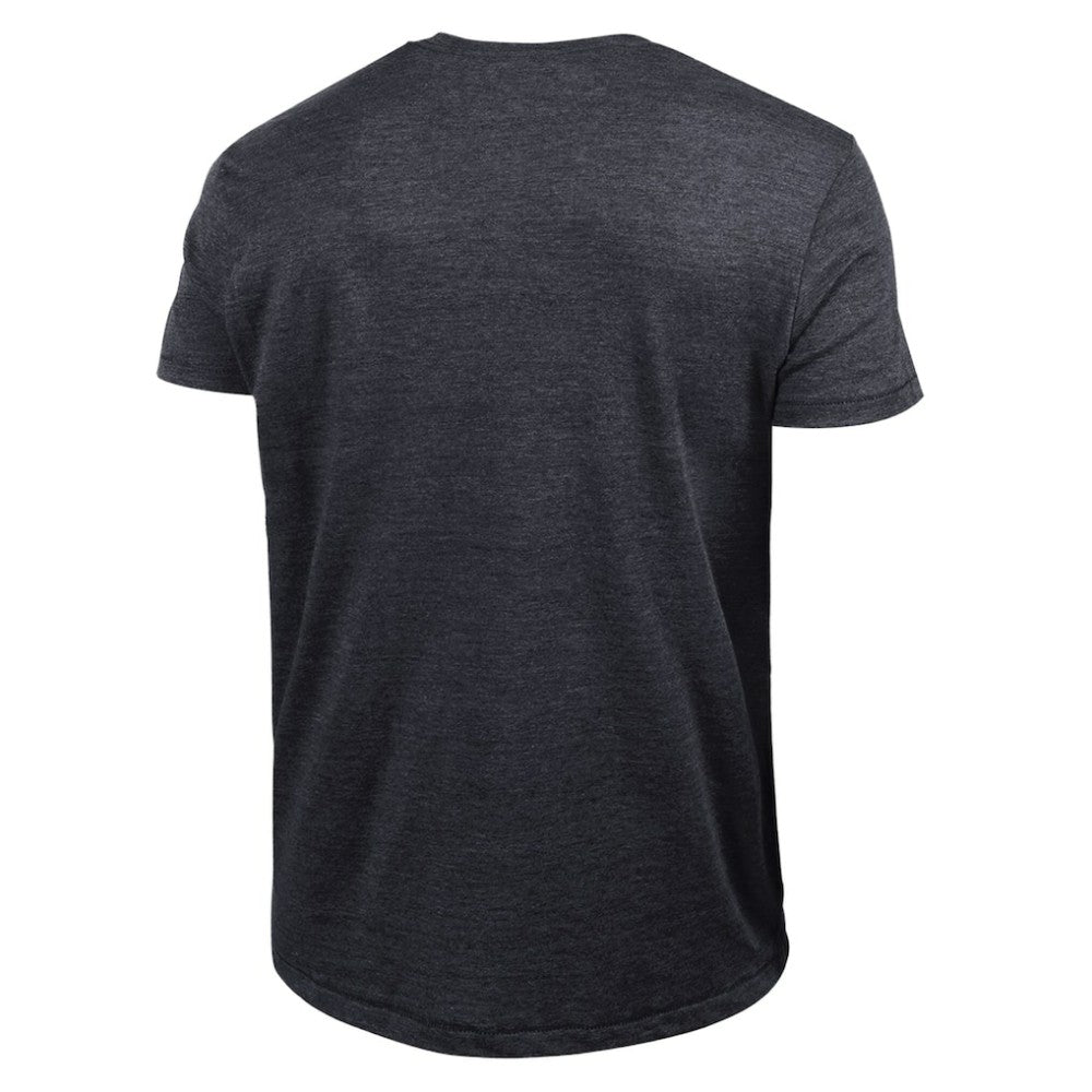 Tampa Bay Rays Champion Cooperstown Wordmark Lockup Tri-Blend T-Shirt - Black T-shirts