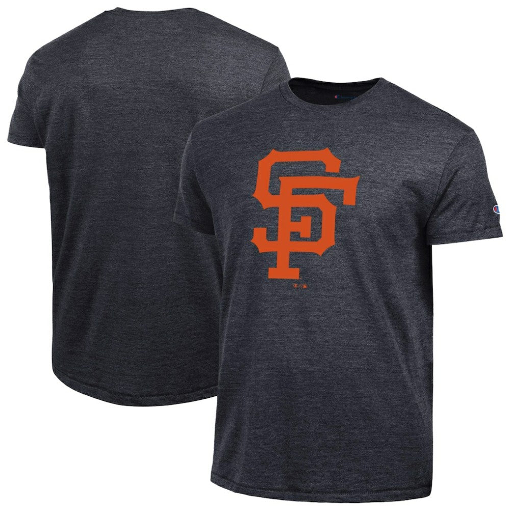 San Francisco Giants Champion Cooperstown Logo Tri-Blend T-Shirt - Black T-shirts