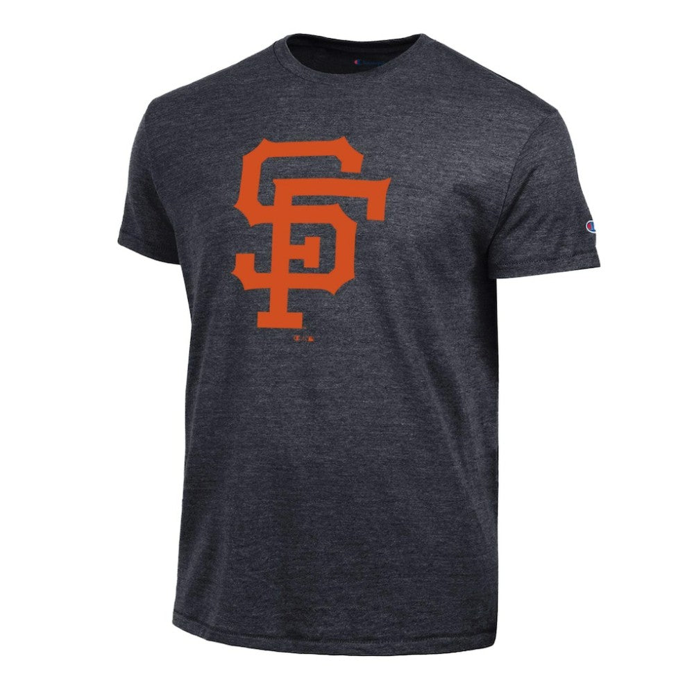 San Francisco Giants Champion Cooperstown Logo Tri-Blend T-Shirt - Black T-shirts