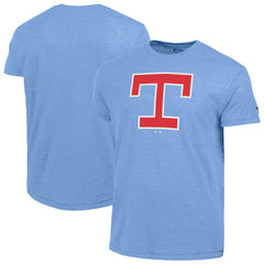 Texas Rangers Champion Cooperstown Logo Tri-Blend T-Shirt - Light Blue T-shirts