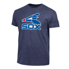 Chicago White Sox Champion Cooperstown Logo Tri-Blend T-Shirt - Navy T-shirts