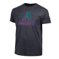 Arizona Diamondbacks Champion Cooperstown Logo Tri-Blend T-Shirt - Black T-shirts
