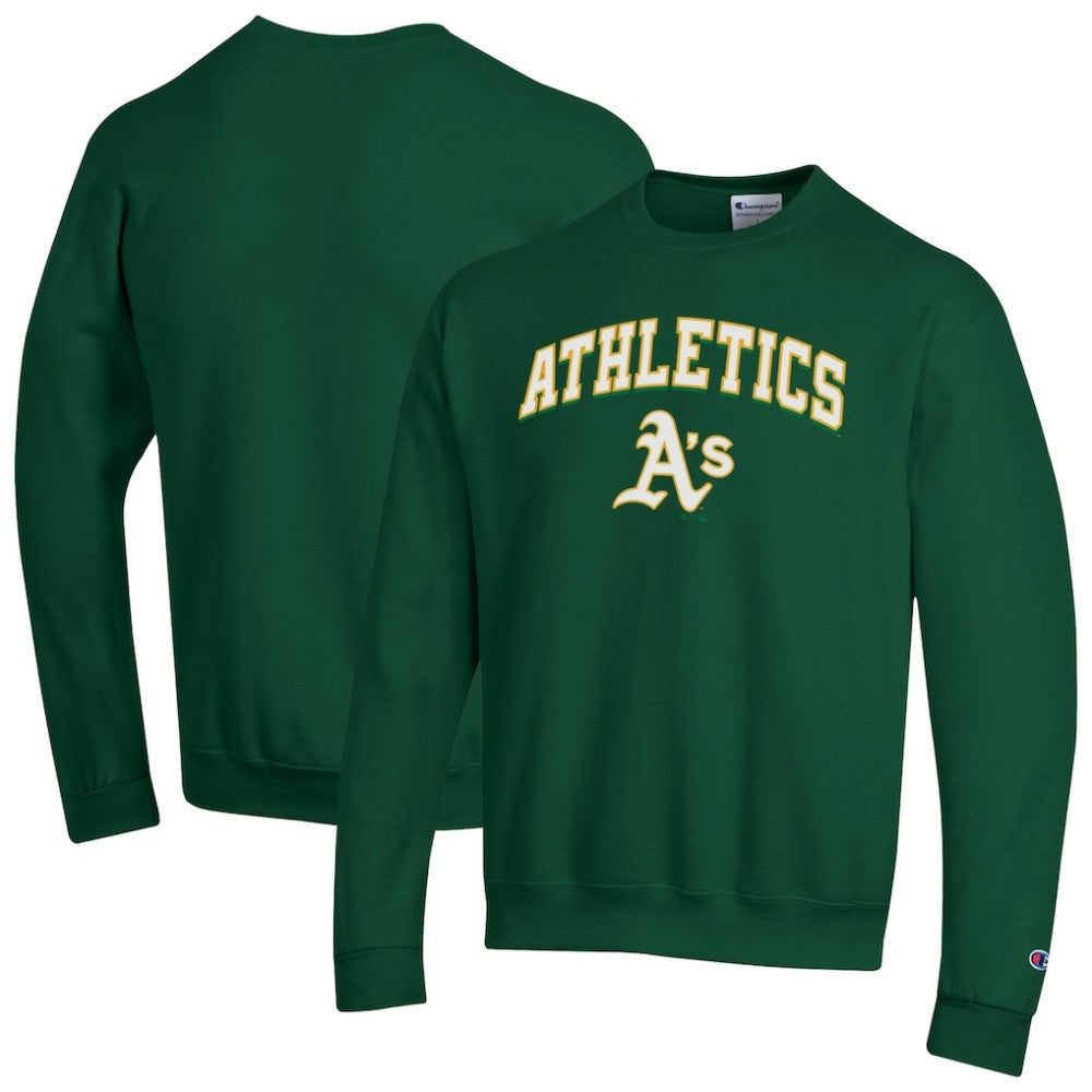 Athletics Champion Heart & Soul Powerblend Sweatshirt - Green Sweatshirts