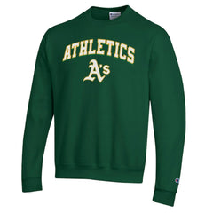 Athletics Champion Heart & Soul Powerblend Sweatshirt - Green Sweatshirts