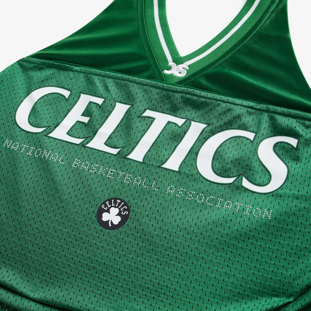 Boston Celtics Off Season x NBA Women's Halter Top Kelly Green