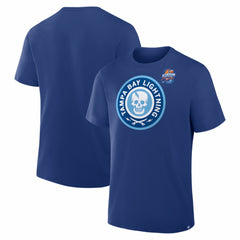 NHL Tampa Bay Lightning 2026 NHL Stadium Series Secondary Logo T-Shirt - Blue