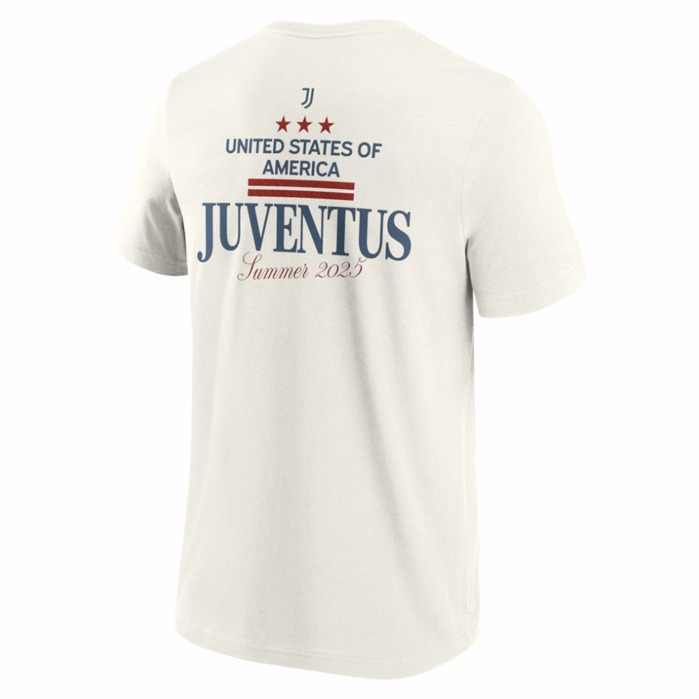Juventus 2025 CWC US Tour SS Tee Cream