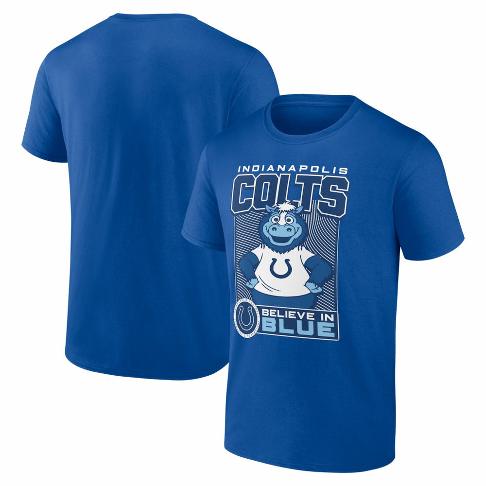 Indianapolis Colts Mascot T-Shirt Royal