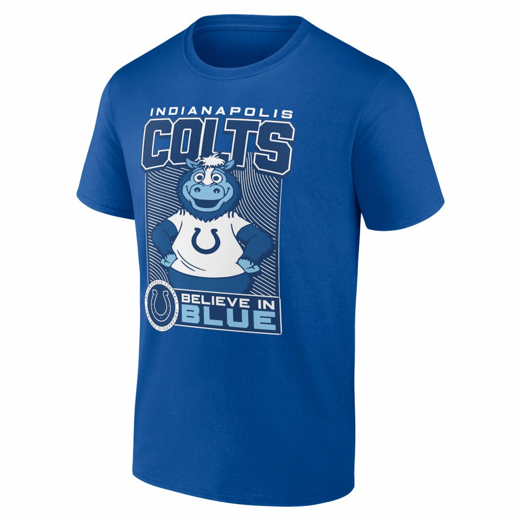 Indianapolis Colts Mascot T-Shirt Royal